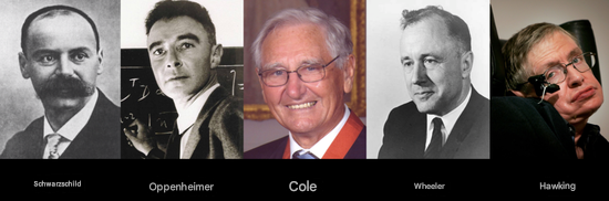 A hundred years later, humanity finally witnessed a black hole.