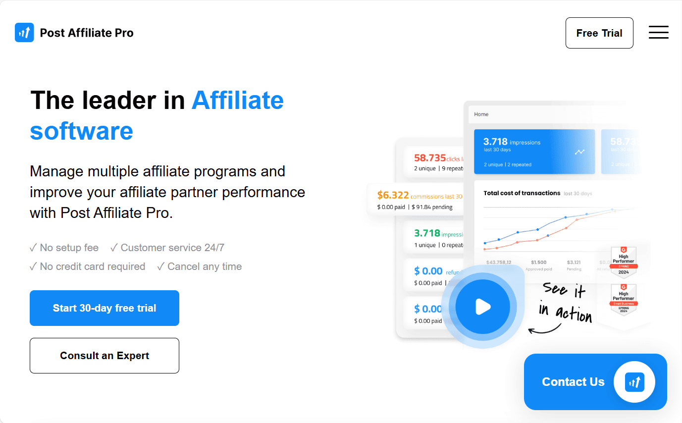 Post Affiliate Pro