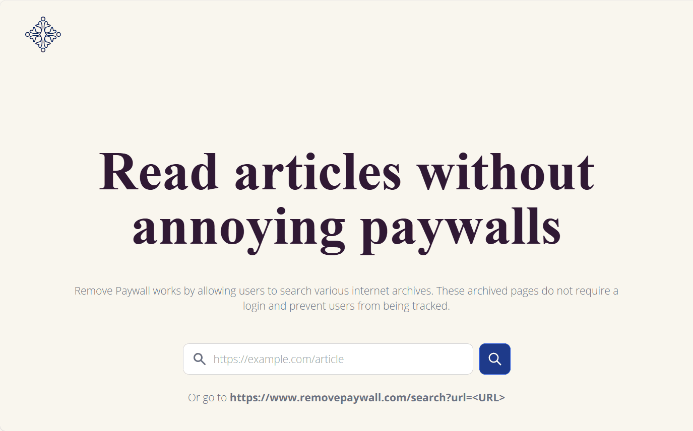 Remove Paywall