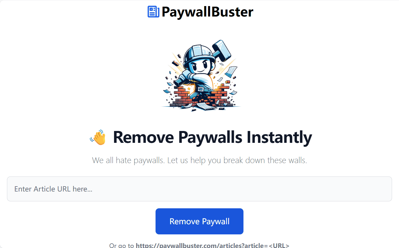 Paywall Buster