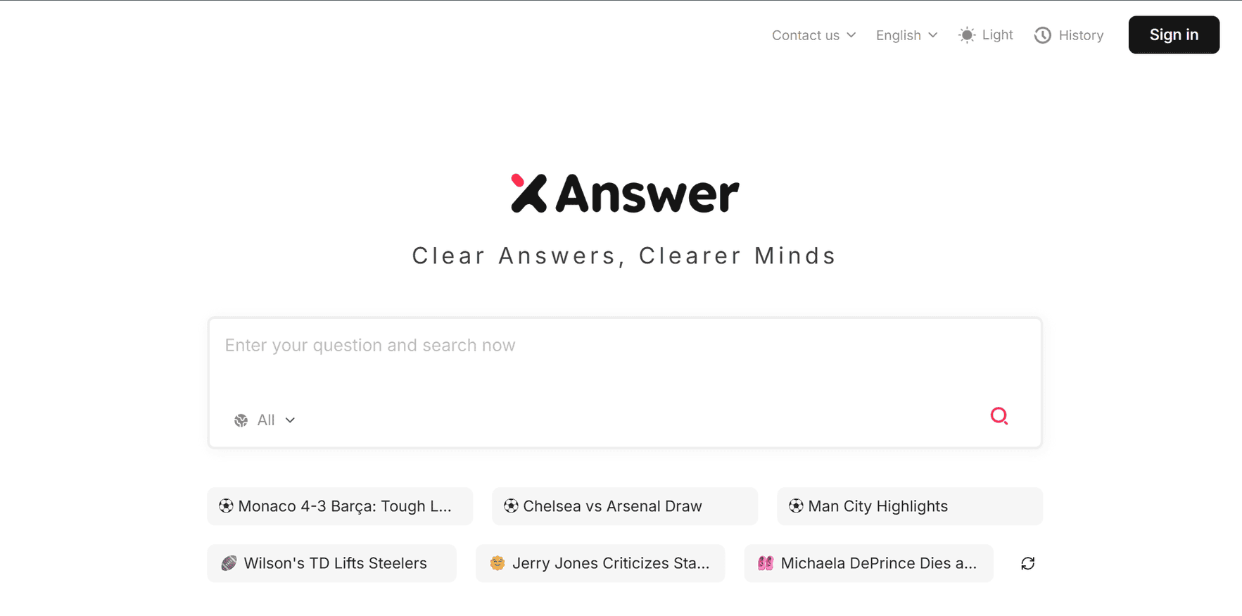 Xanswer