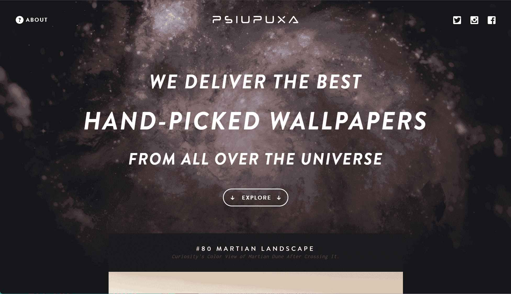 Psiu Puxa Space Wallpaper