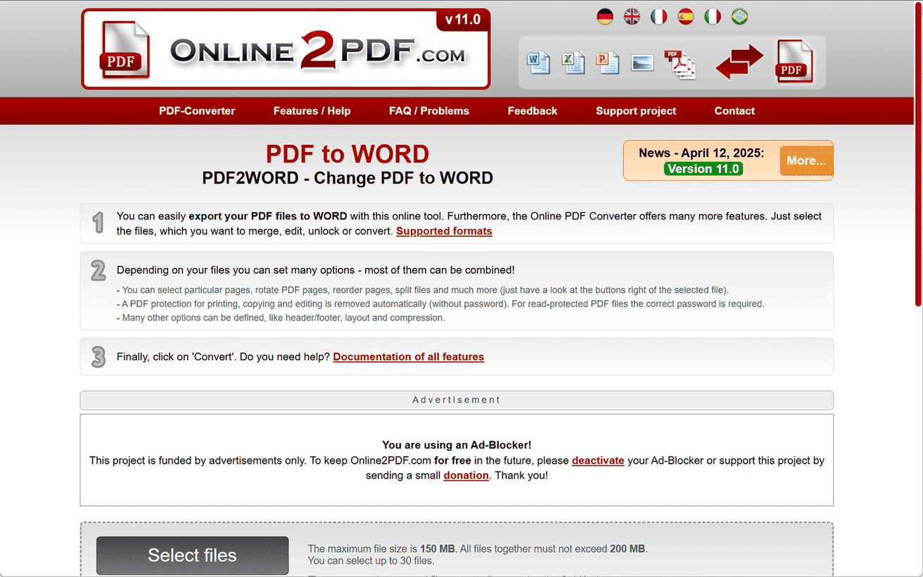ONLINE2PDF
