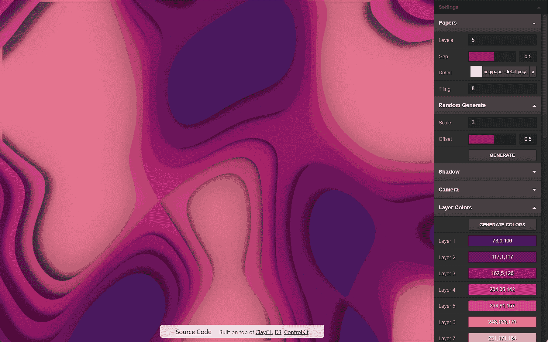 Paper Cut Art Generator