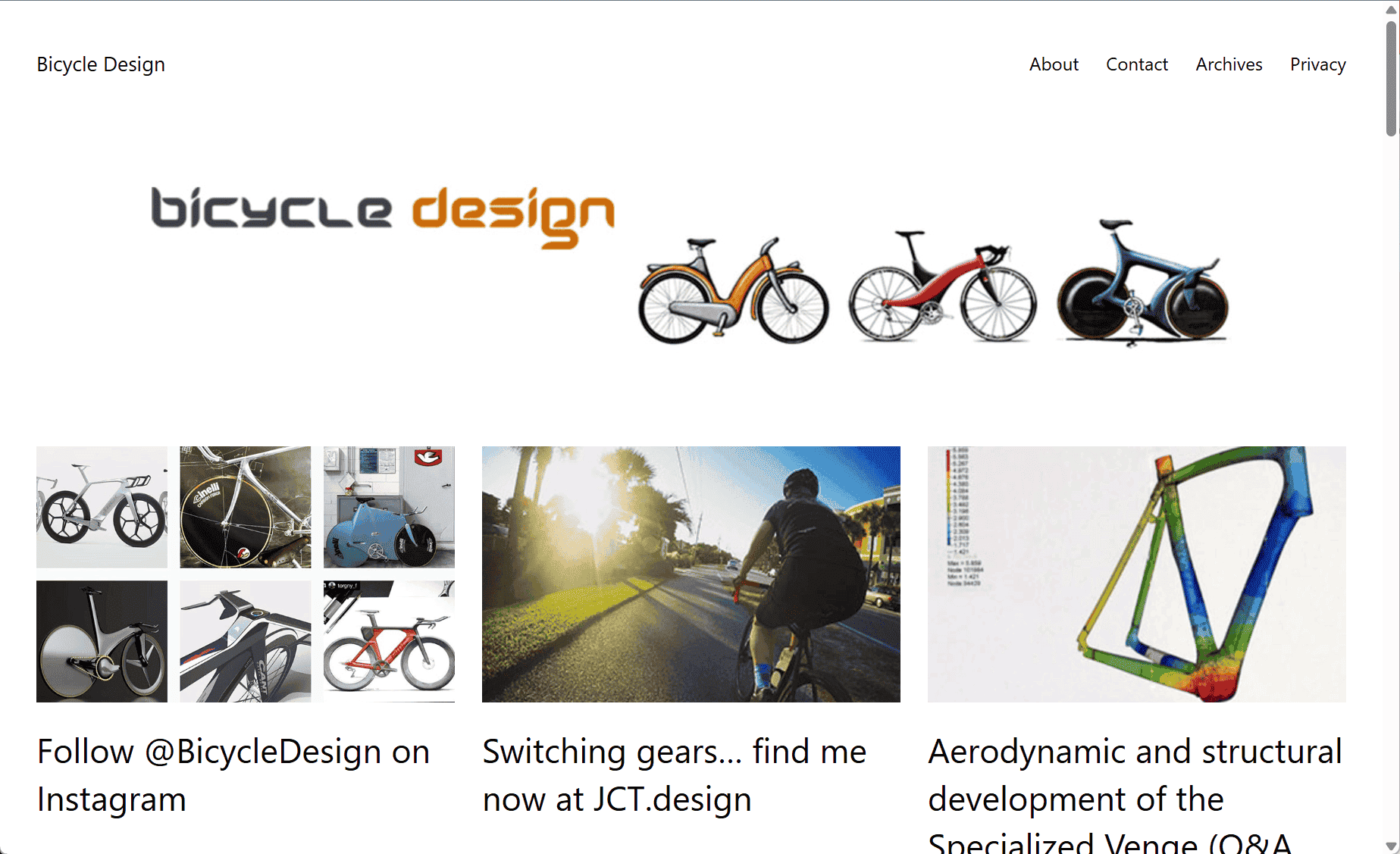 Bicycle Design