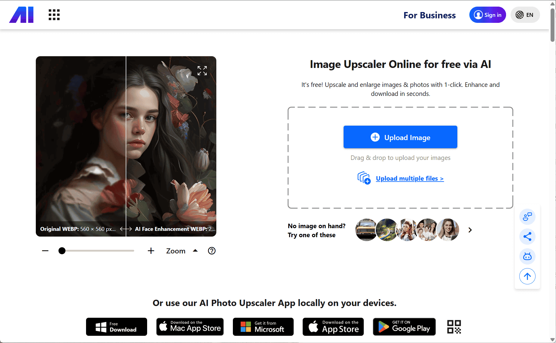 Nero Image Upscaler