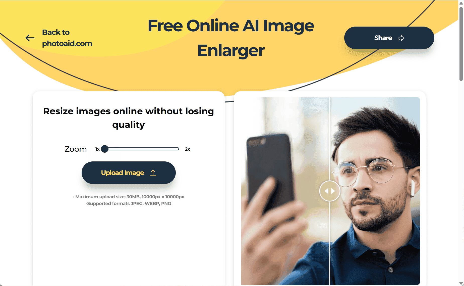 PhotoAid Image Upscaler